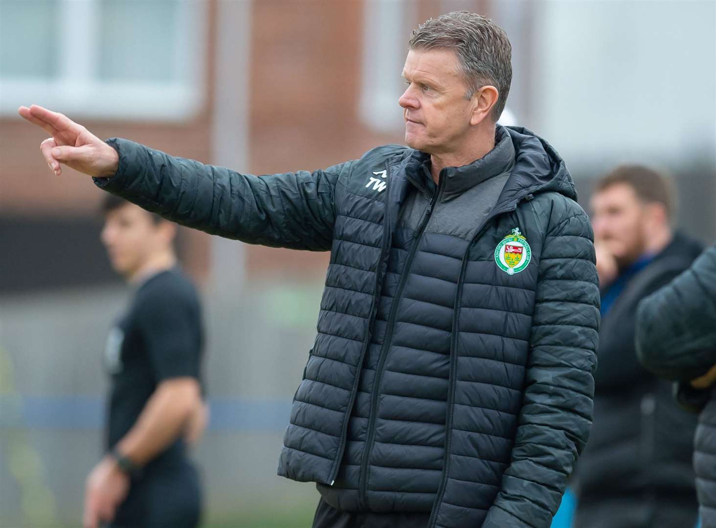 Ashford United manager Tommy Warrilow. Picture: Ian Scammell