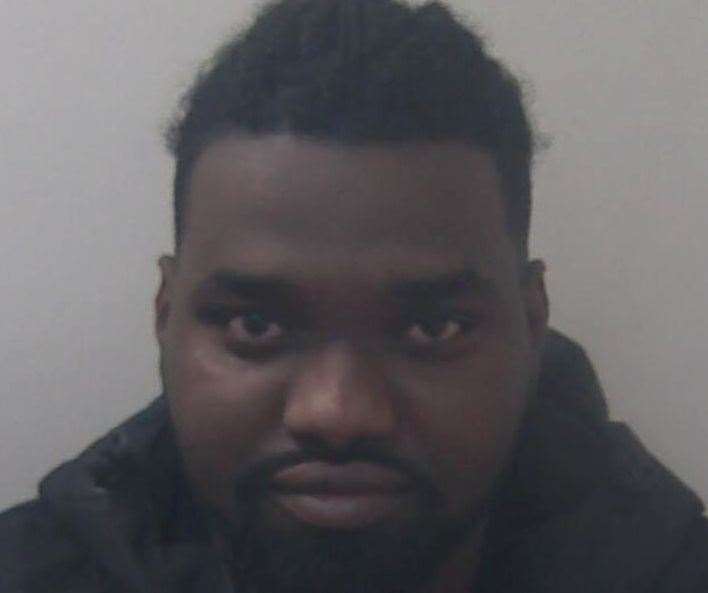 Lueul Edhego has been jailed for five-and-a-half years. Picture: Kent Police