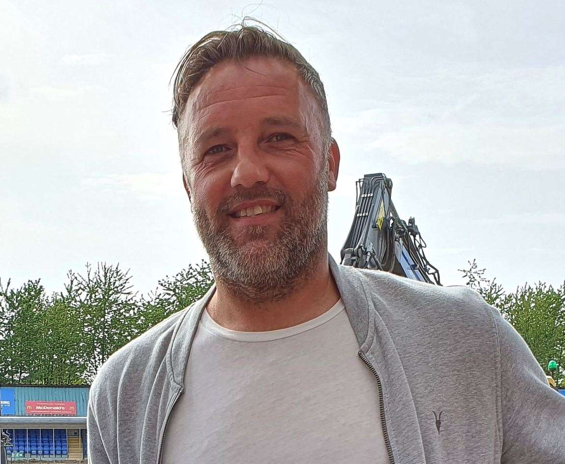 Tonbridge Angels manager Jay Saunders Picture: David Couldridge