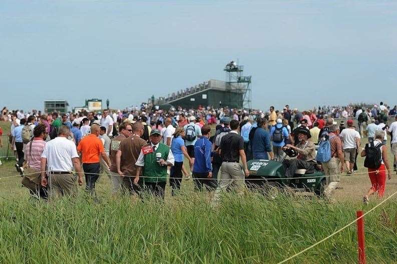 There will be a strict no re-admittance policy for spectators at The Open 2020 Picture: Terry Scott