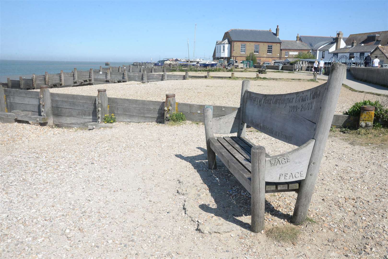 West Beach in Whitstable. Picture: Chris Davey