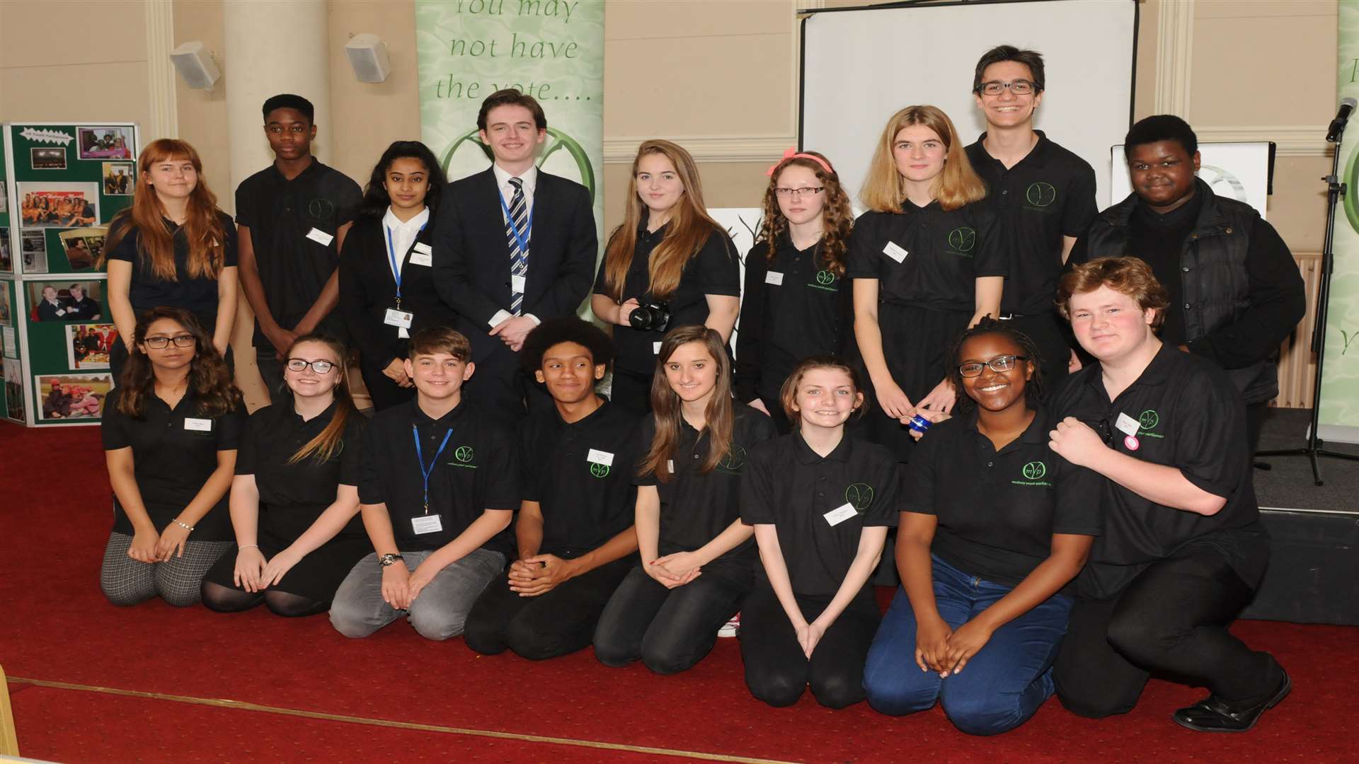The theme of Medway Youth Parliament's annual conference was mental health. Picture: Steve Crispe.