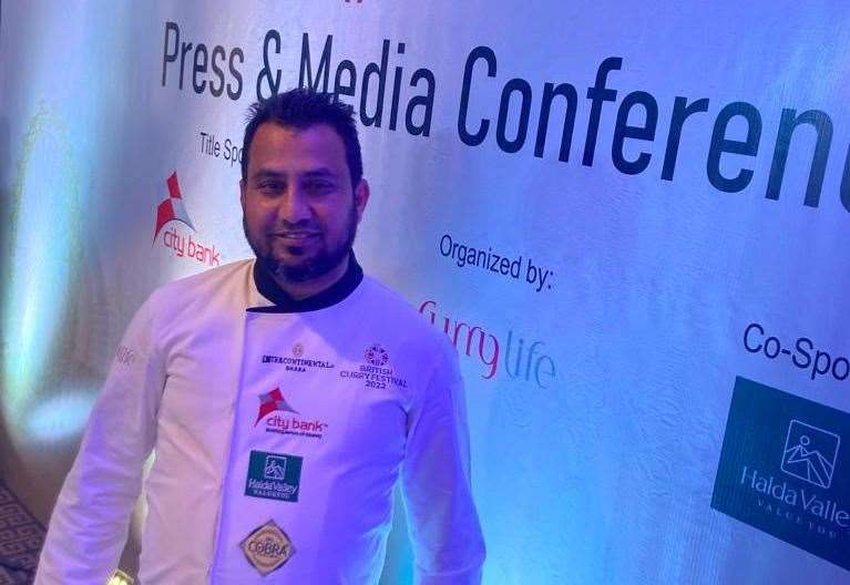 Shozna chef in Bangladesh to represent the UK at the British Curry Festival