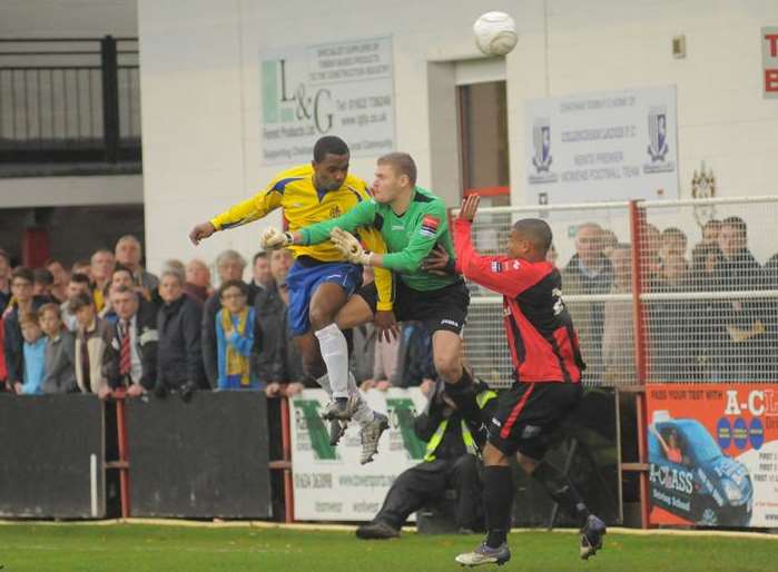 Chatham Town went all the way to the fourth qualifying round last season Picture: Steve Crispe