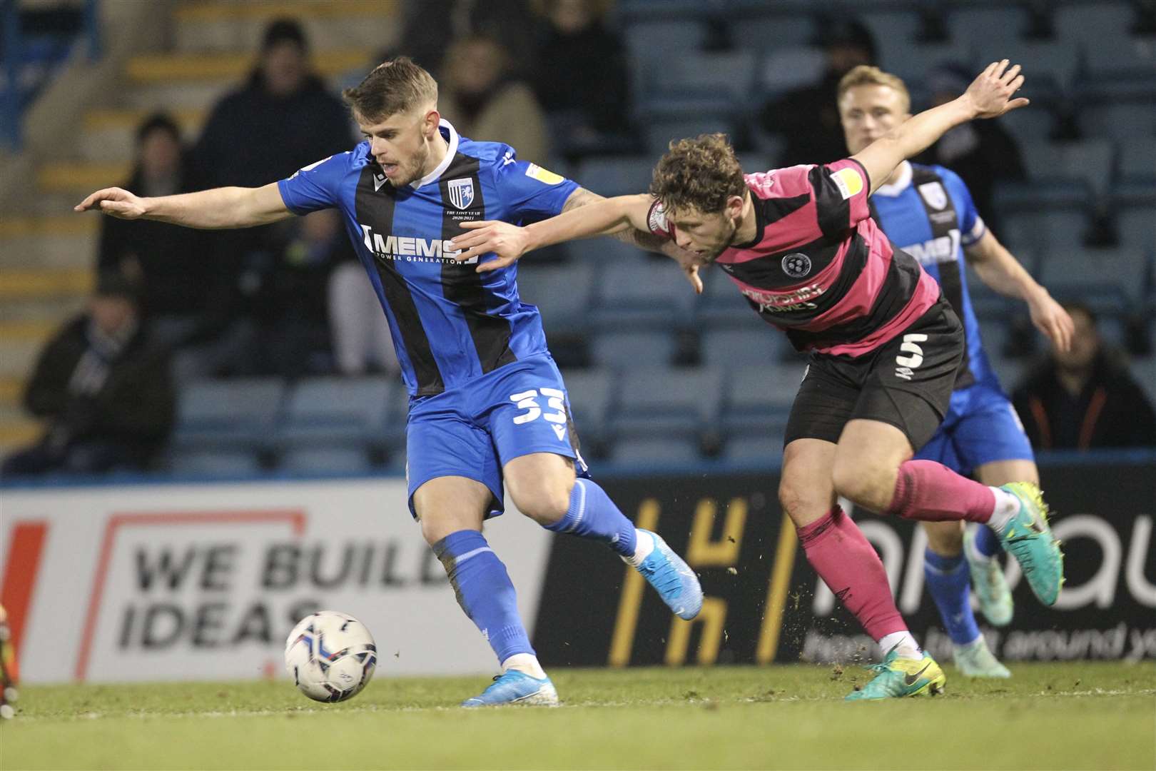 Charlie Kelman started for the Gills against Shrewsbury Picture: KPI (54490578)