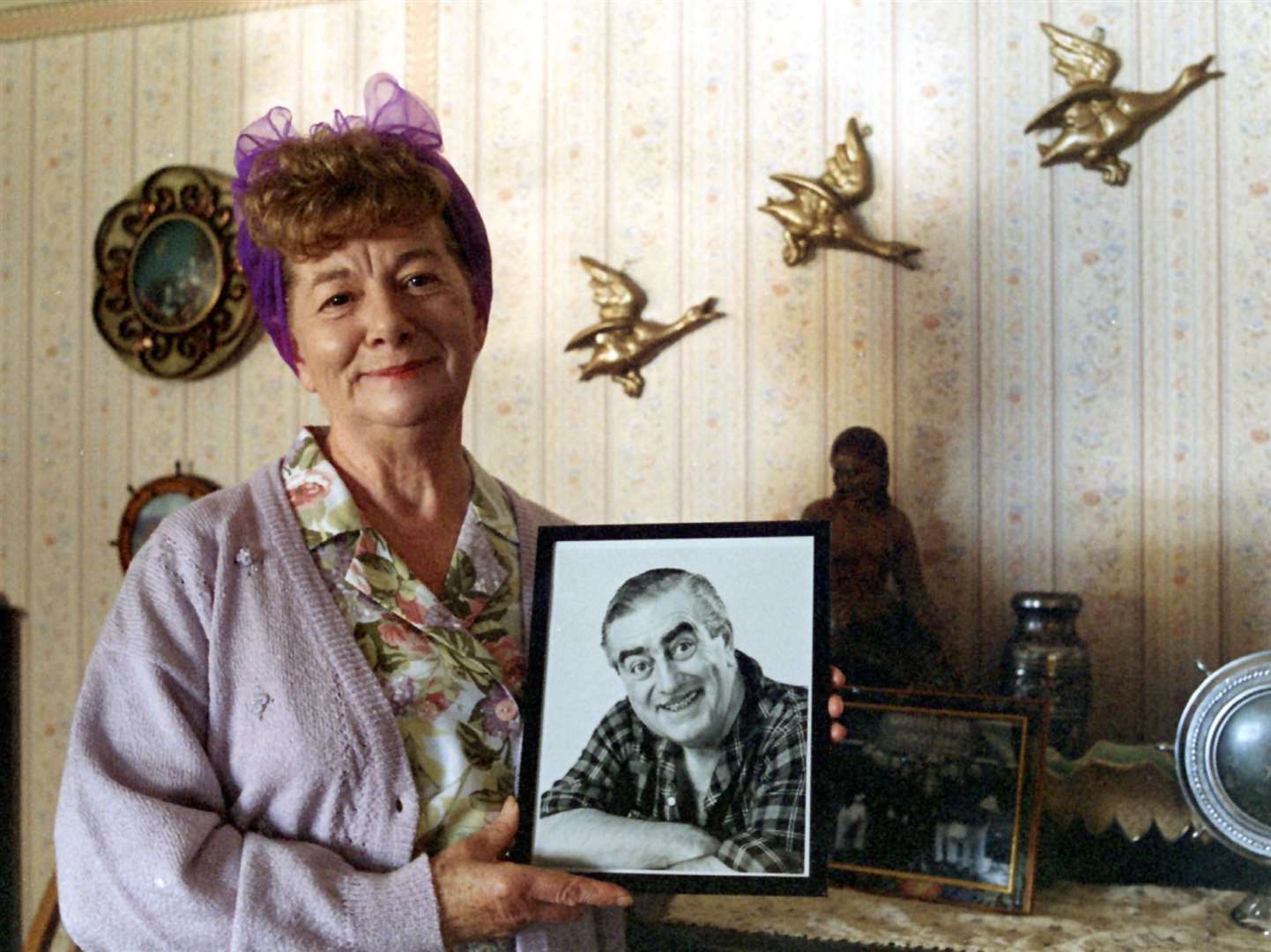 Actress Jean Alexander as Coronation Street’s Hilda Ogden (PA)