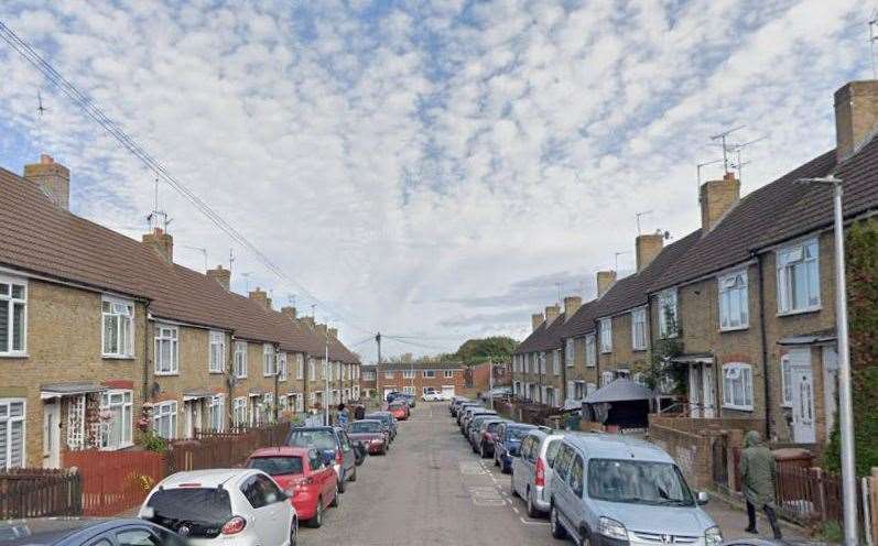 An investigation is underway after a man in his 50s was found dead in a house in Beatty Avenue, Gillingham. Picture: Google Maps