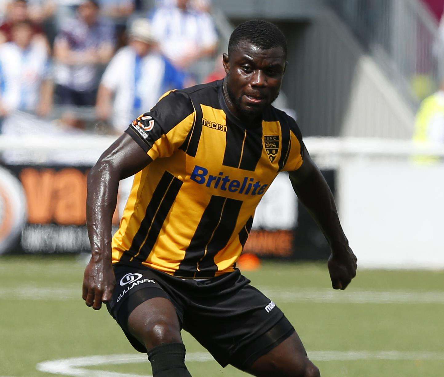 Maidstone defender Seth Nana Twumasi Picture: Andy Jones