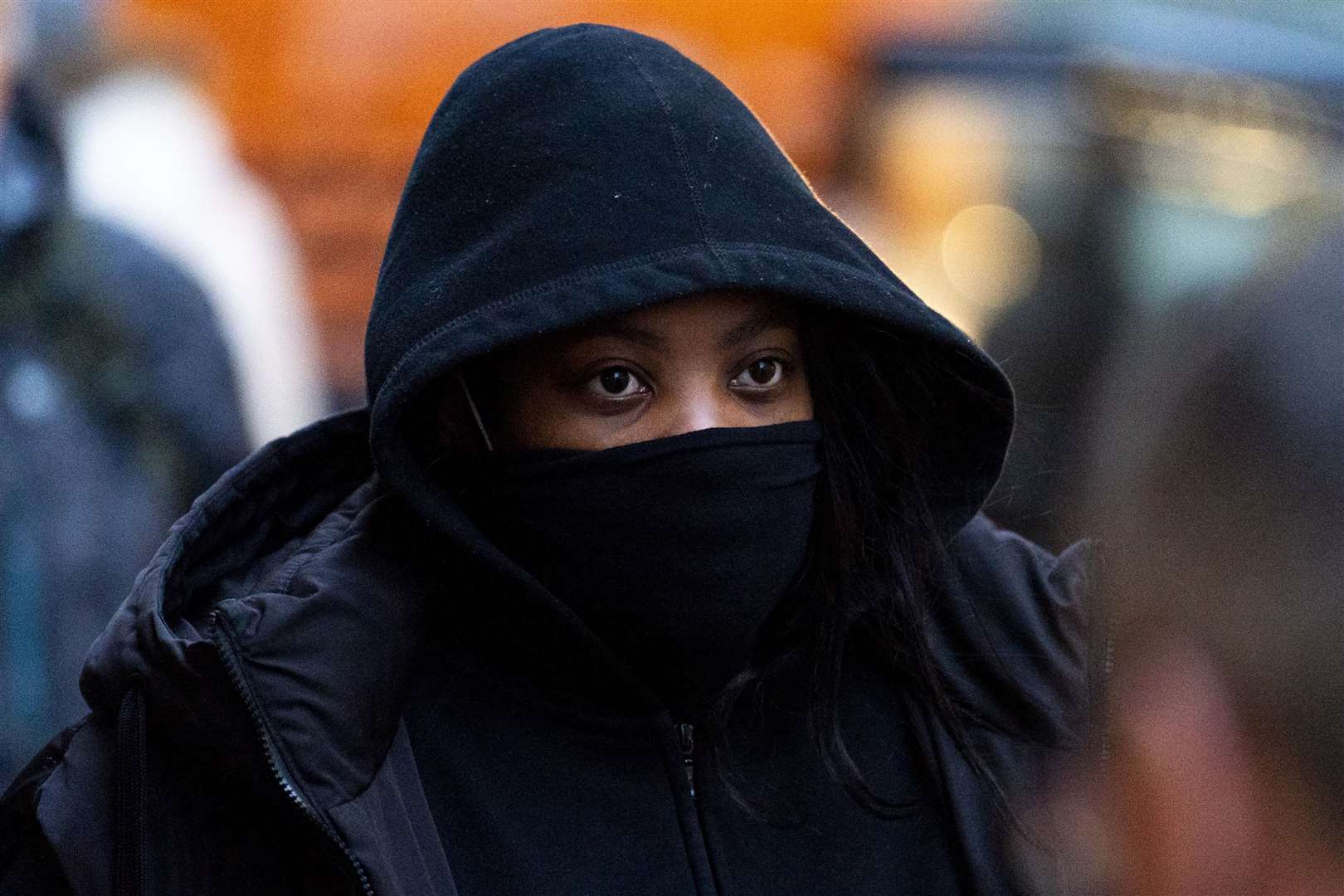 Deveca Rose arrives at the Old Bailey, central London, where she is charged with four counts of manslaughter (Jordan Pettitt/PA)