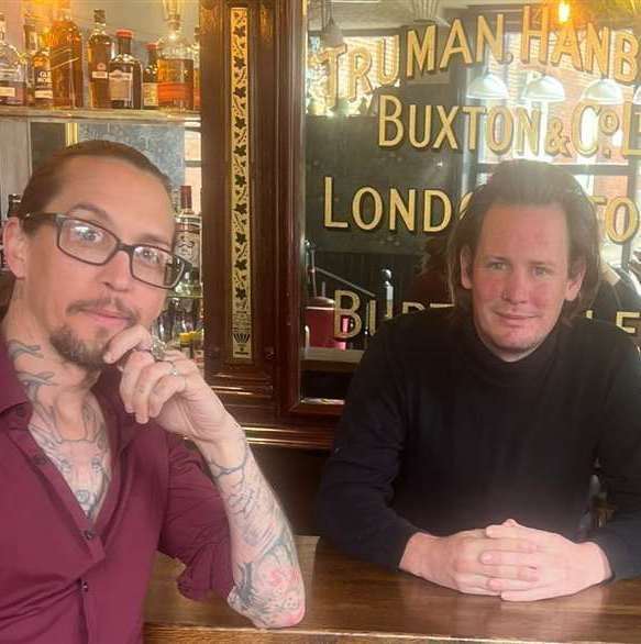 Licensees Kieranl-miguel D'la(left) and Billy Dutton