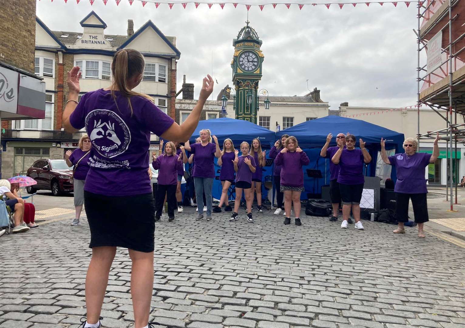 The Sheppey Song Signers are due to perform at the Sheerness Seaside Festival on Saturday, August 12