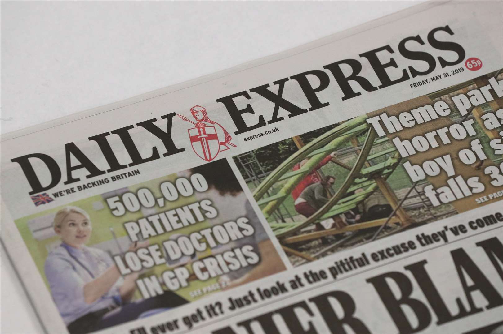 The Daily Express was bought by Reach, then called Trinity Mirror, in 2018 (Jonathan Brady/PA)