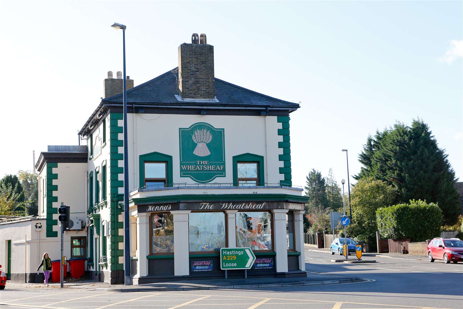 The Wheatsheaf Pub by the Loose and Sutton Road Junction. Picture by: Matthew Walker