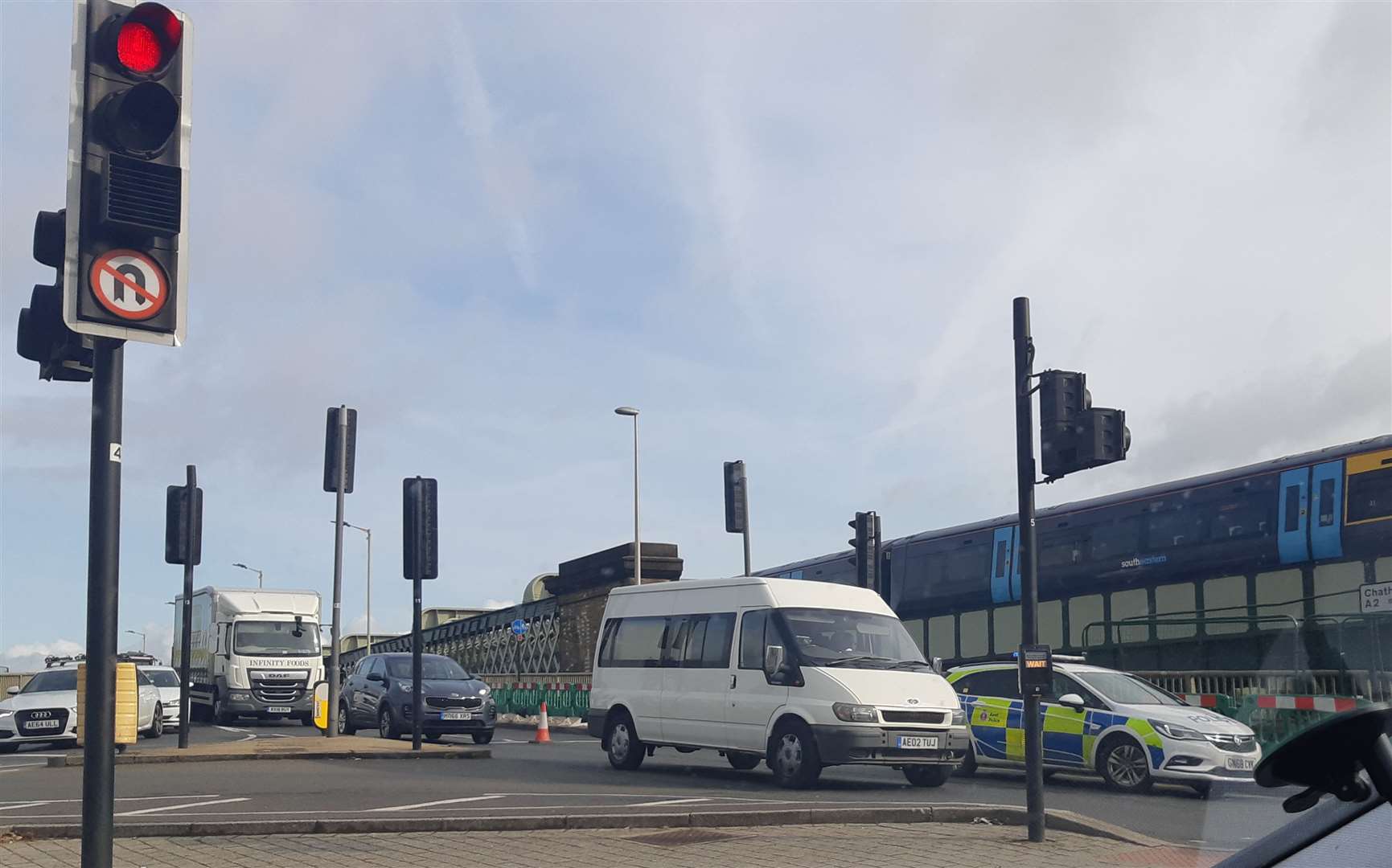 A man has been hit by a car in Rochester High Street (11776578)