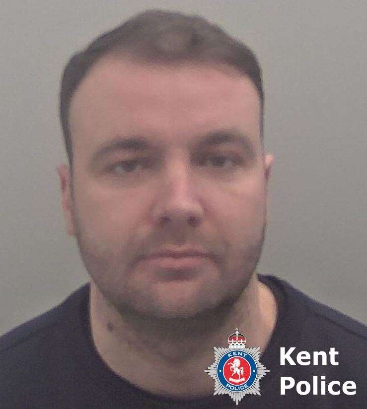 Oliver Marriott, 33, from Cuxton near Strood, was jailed for multiple counts of rape. Picture: Kent Police