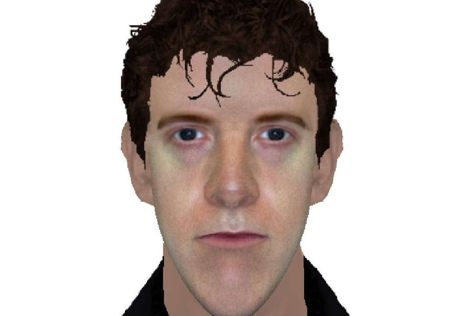 Police would like to speak this man after he talked his way into the home of an elderly couple before stealing a handbag