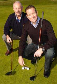 Jon and his Colin King who both got a hole in one on the 16th (hole) in the space of six weeks at Rochester &amp; Cobham