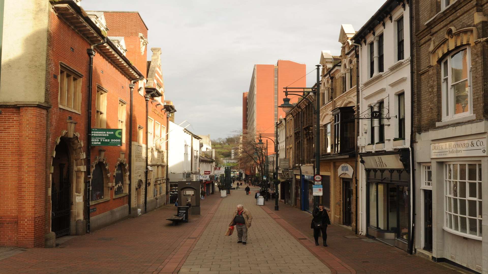 Police a investigating an assault in Railway Street, Chatham