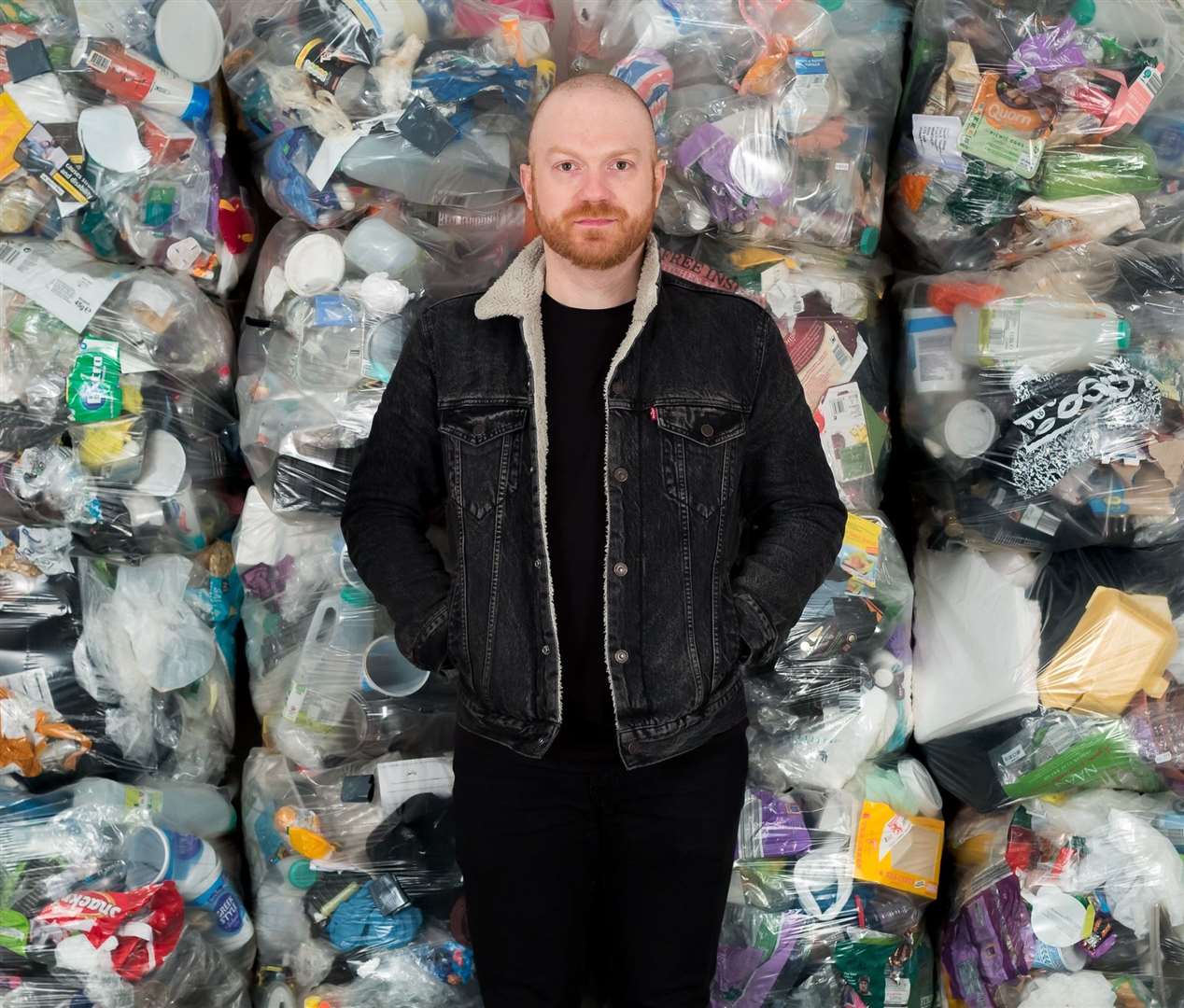 Daniel has been on a journey to reduce plastic waste for the last few years. Photo by Ollie Harrop