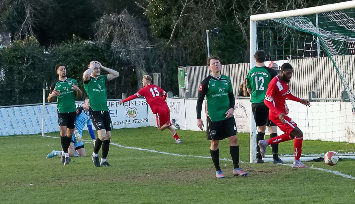 James Jeffery scores from a tight angle. Picture: Les Biggs