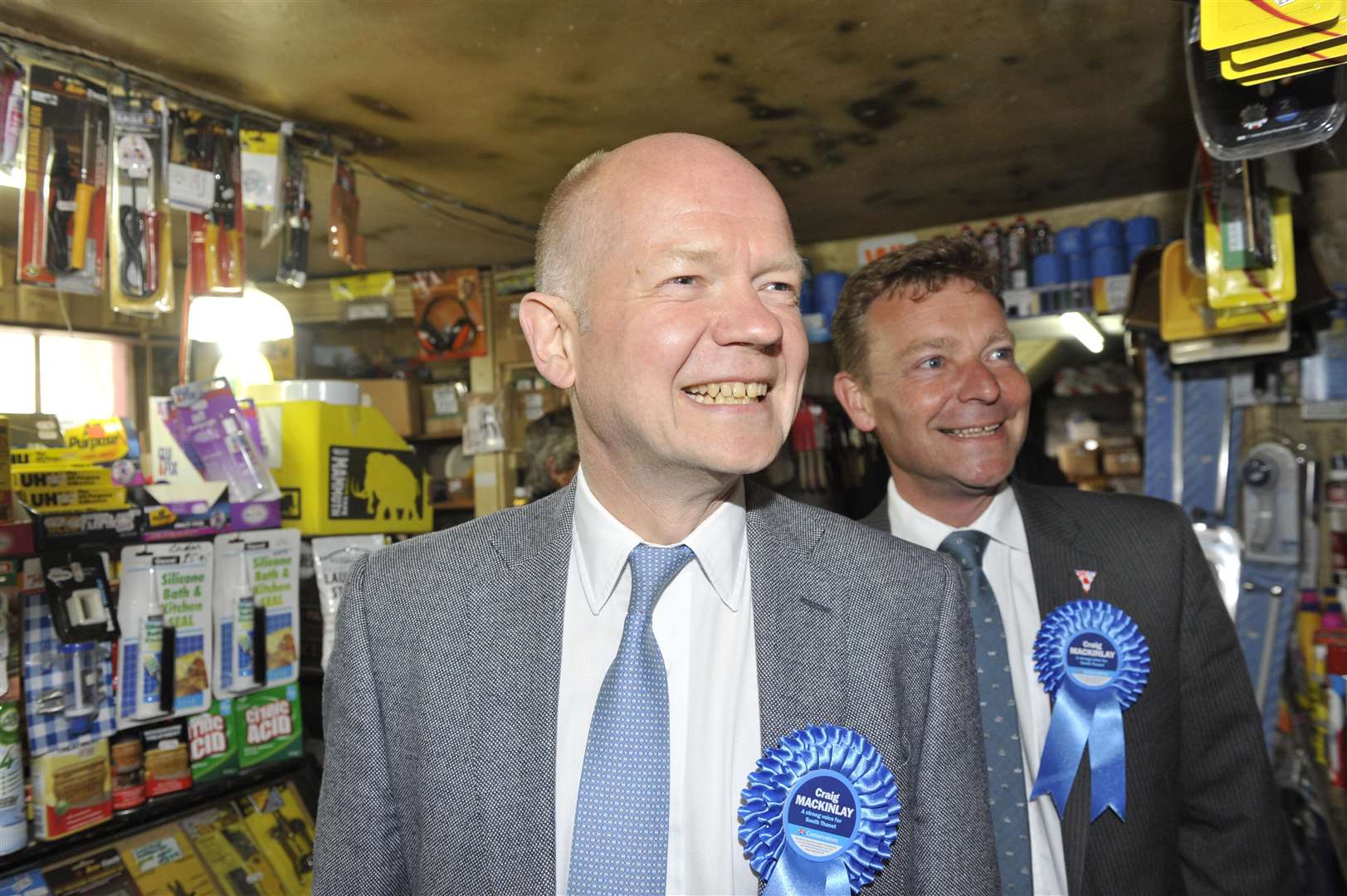 William Hague visits Broadstairs with Craig Mackinlay in 2015