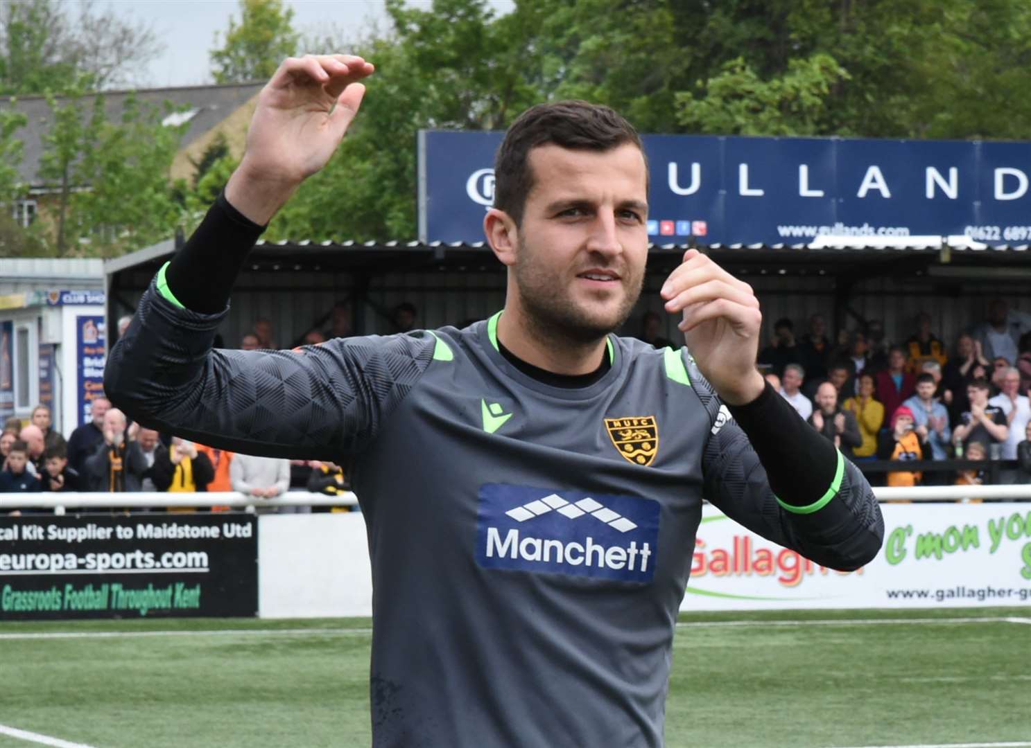 Former Maidstone goalkeeper Yusuf Mersin. Picture: Steve Terrell