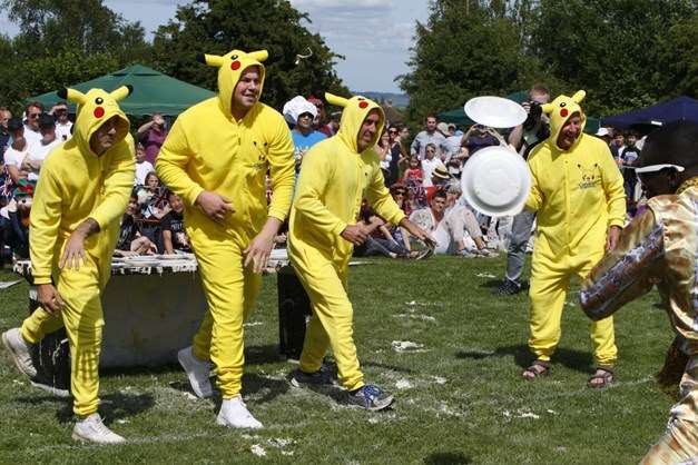 Creative costumes at last year's event