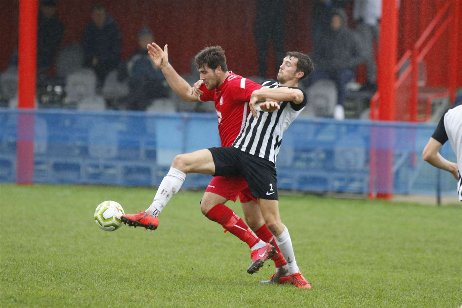 Hollands & Blair and K Sports in action at Star Meadow in October Picture: Barry Goodwin