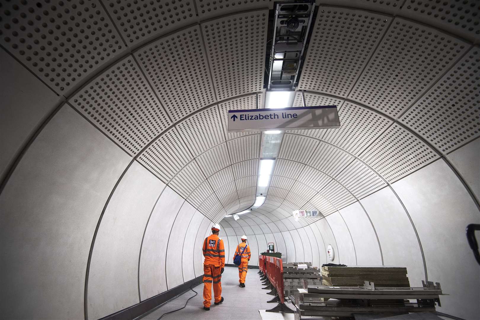 Crossrail dress rehearsals could take place this year (Victoria Jones/PA)