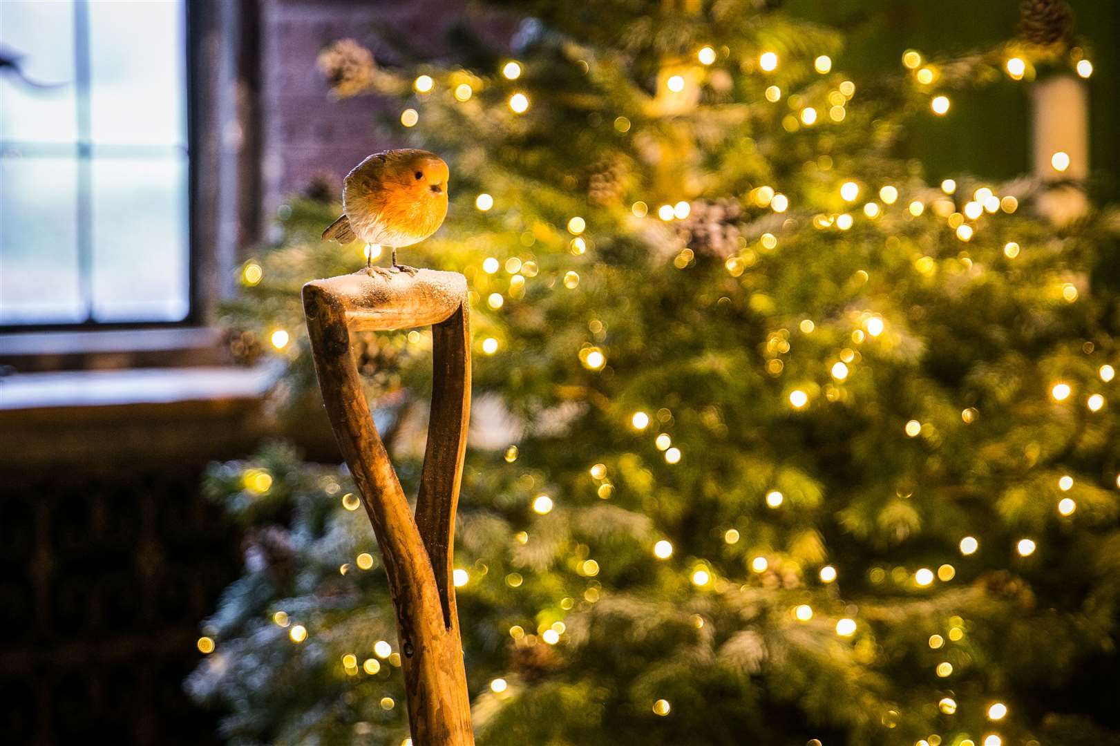 Decorations inside the castle in a previous Christmas Picture: Leeds Castle