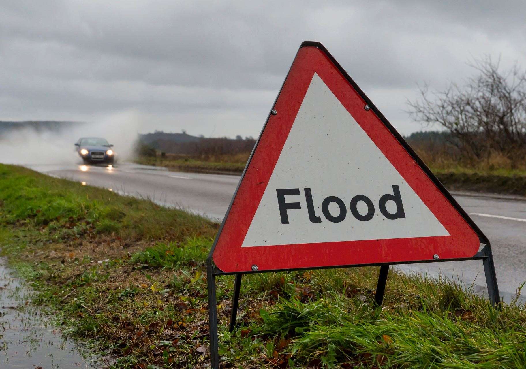 A flood warning is in place for Aberdeenshire, Aberdeen City and parts of Moray.