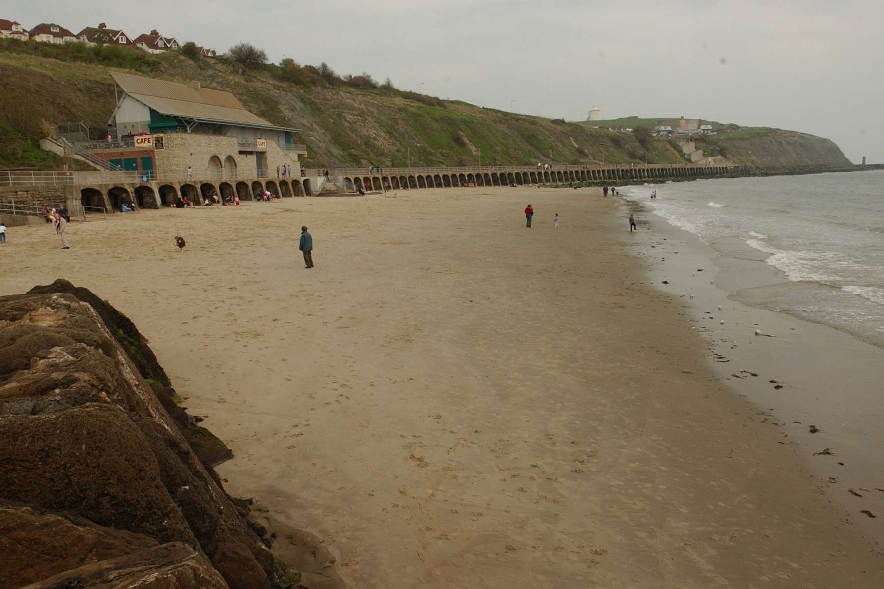 Sunny Sands beach, Folkestone.