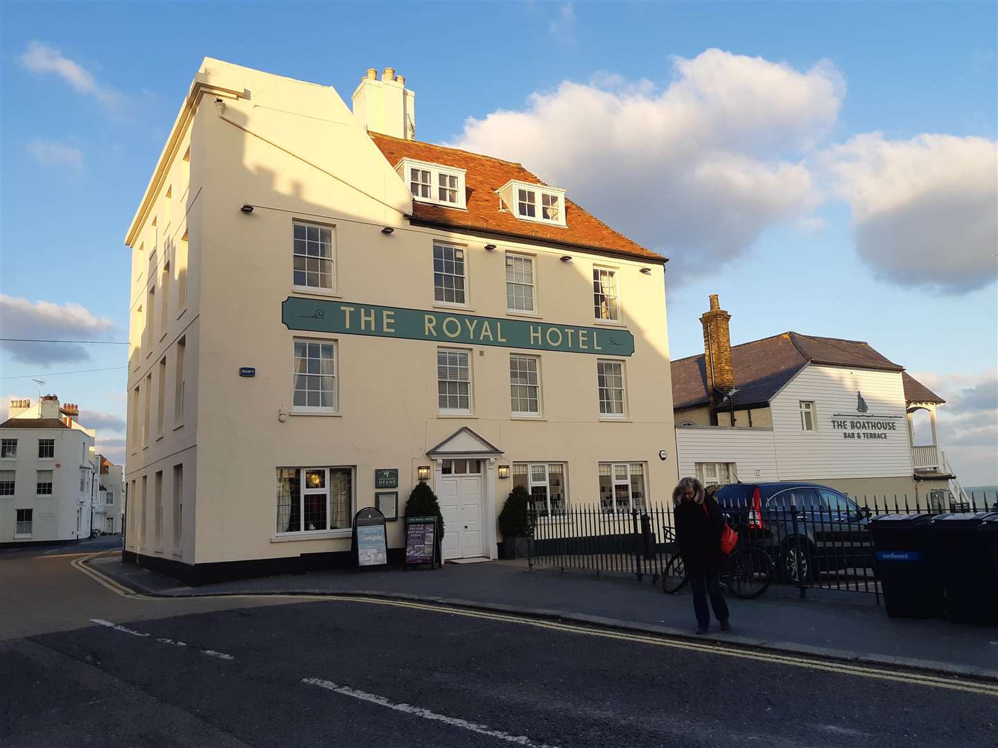 The Royal Hotel will host the Dine in the Dark dinner and auction in Beach Street, Deal