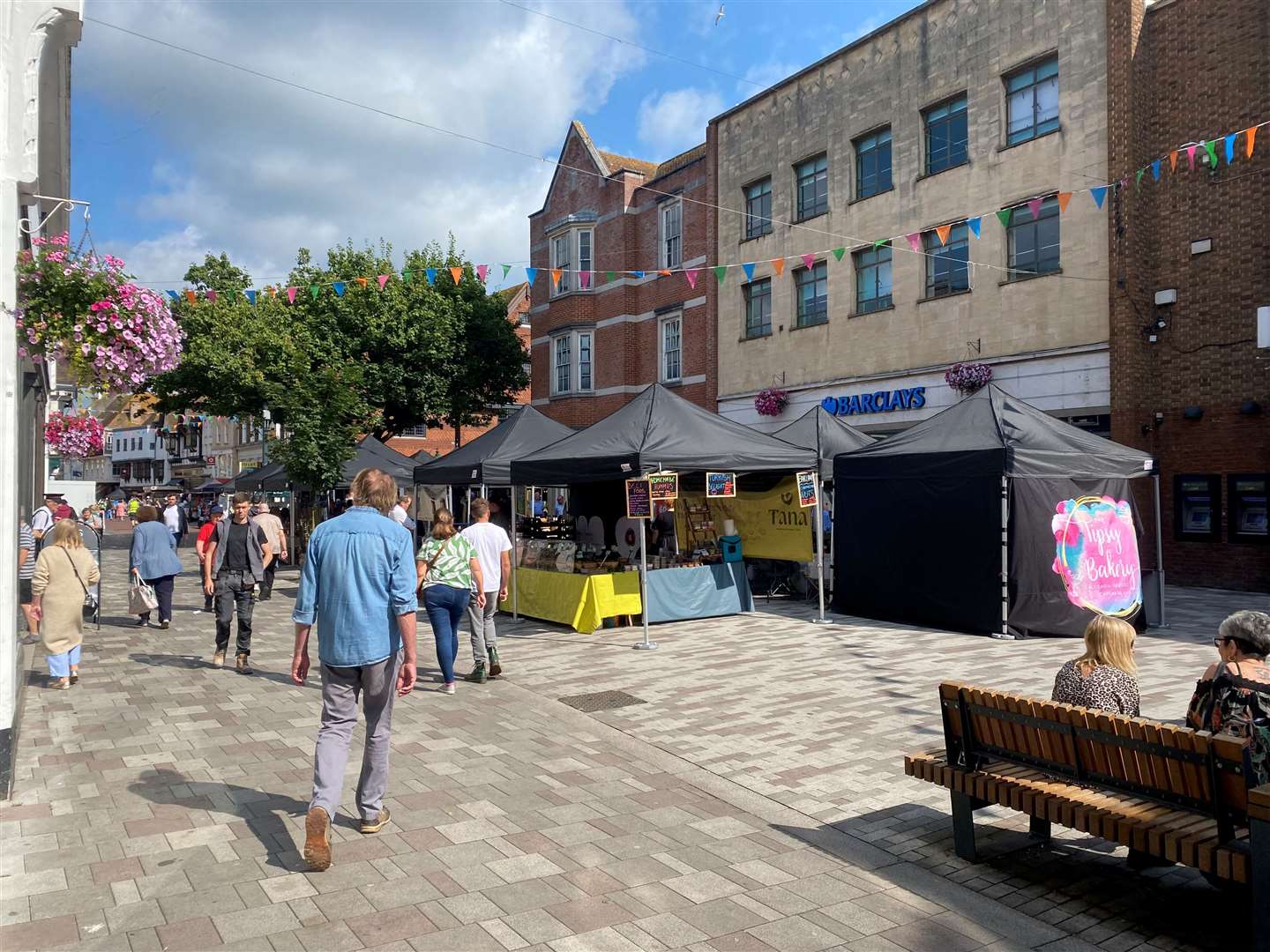 Canterbury Market has reopened in the city centre after two years