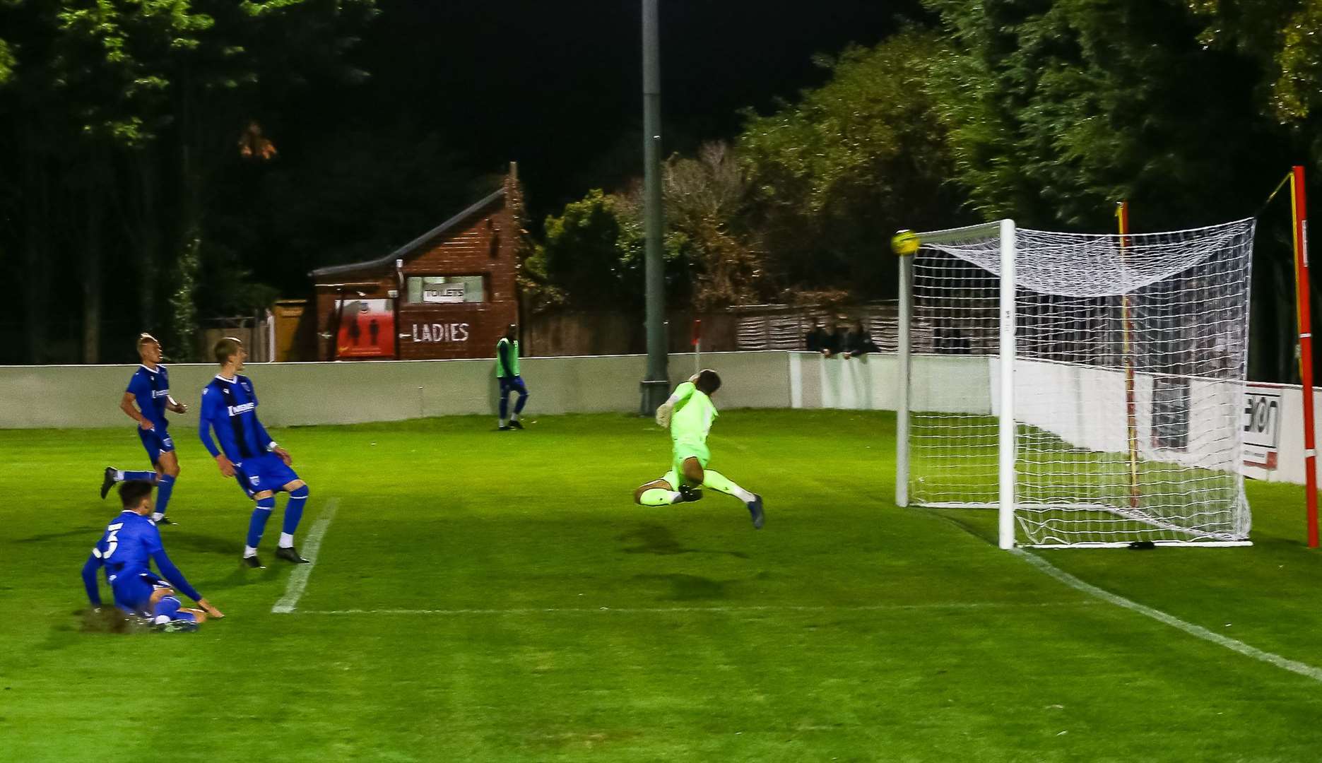 Tom Carlton hits the bar for Whitstable Picture: Les Biggs