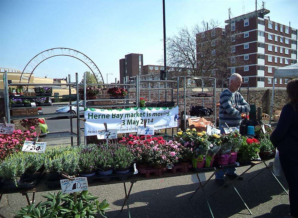 Traders and shopkeepers looking forward to Herne Bay Saturday market move