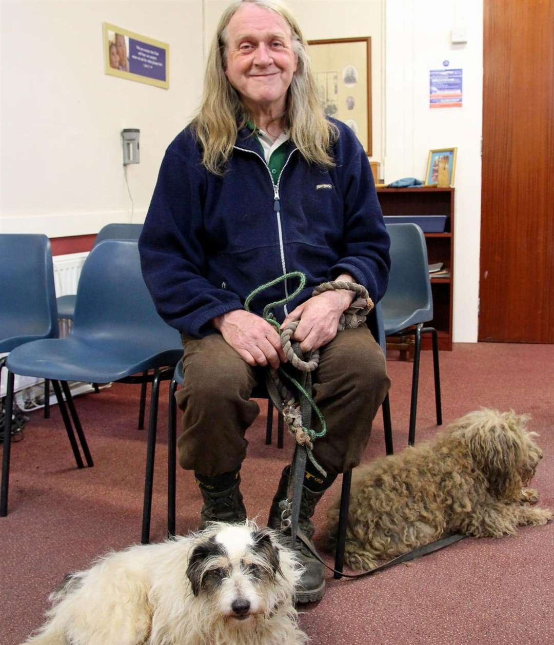 Jim Shilling, of Painters Forstal, near Faversham, is remembered by his community as a kind and gentle man who cared for several dogs, cats and foxes. Photo: Mary Ransom.