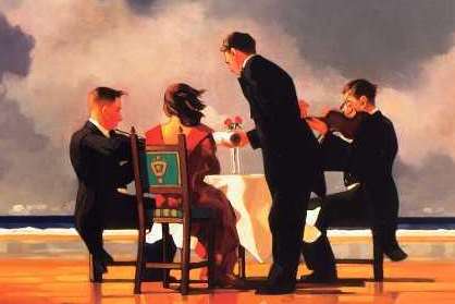 Elegy for a Dead Admiral (1994) - Jack Vettriano.