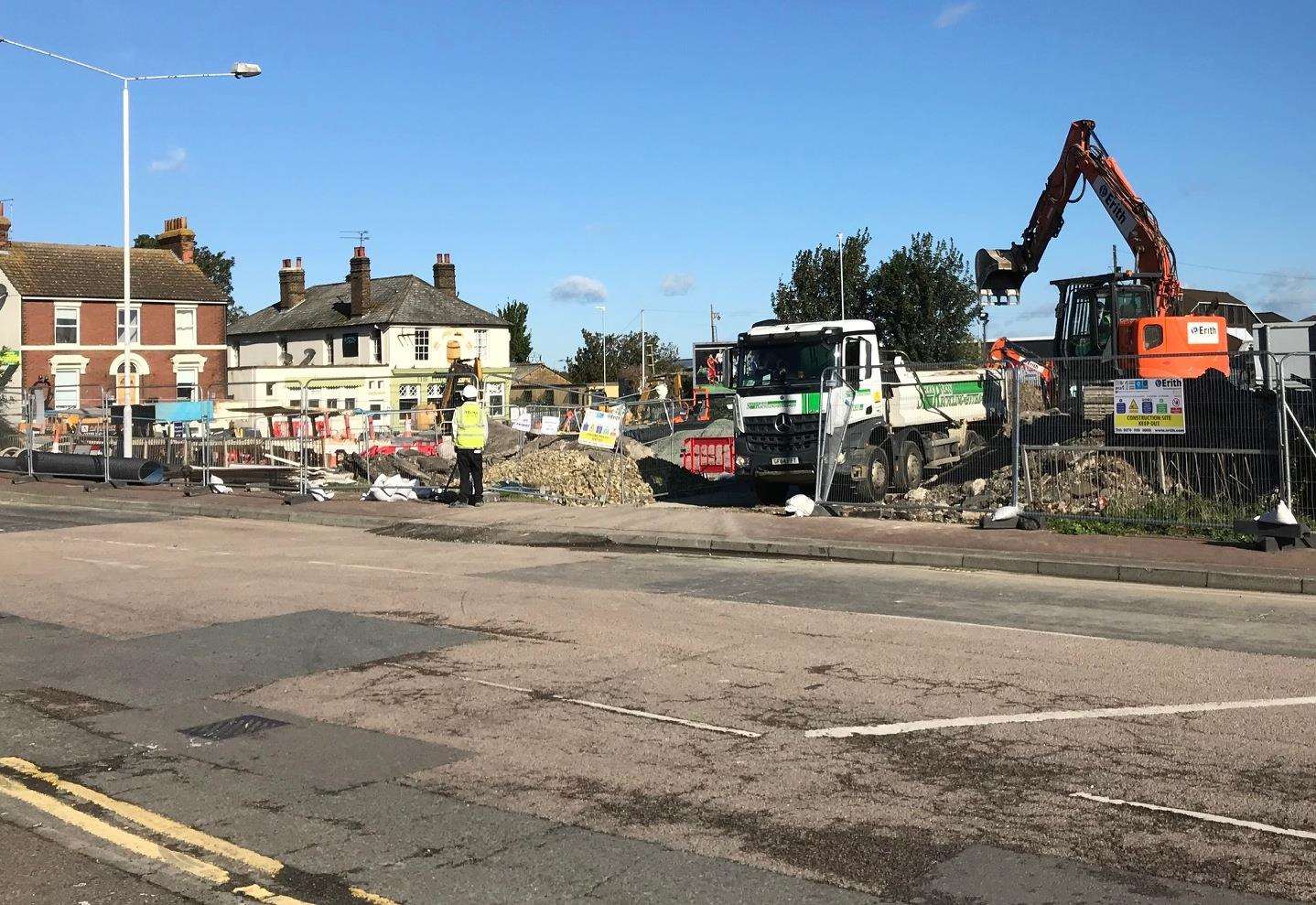 Spirit of Sittingbourne roadworks are affecting local businesses