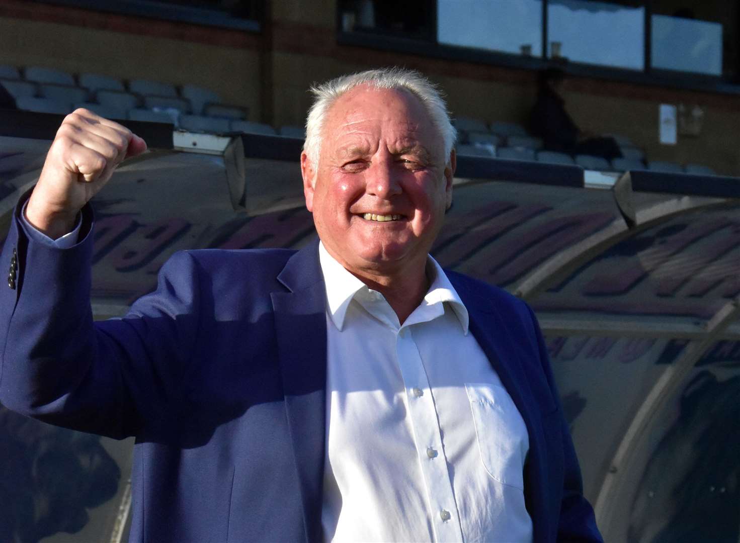 Neil Cugley has stepped down as Folkestone manager. Picture: Randolph File