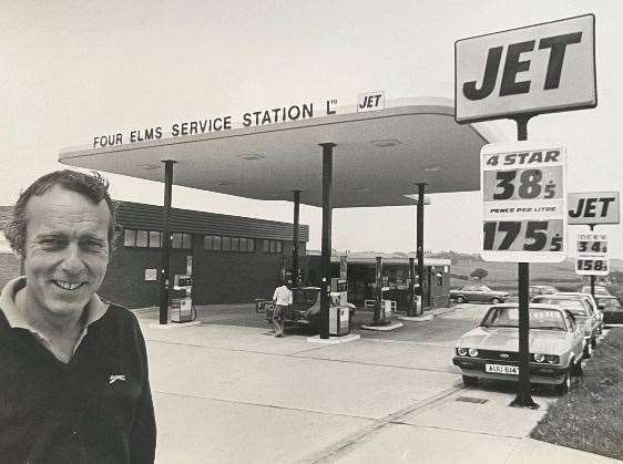 Gordon Dearnaley who founded Four Elms Service Station in 1966. Picture: Jet Four Elms