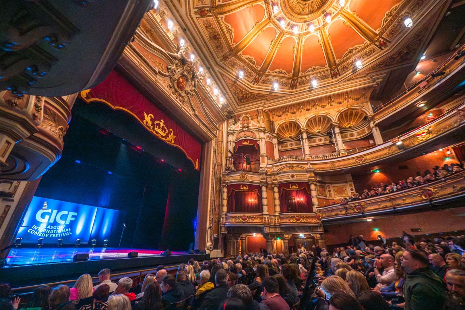 The King’s Theatre in Glasgow is among the venues for the 2025 festival (Glasgow International Comedy Festival/PA)