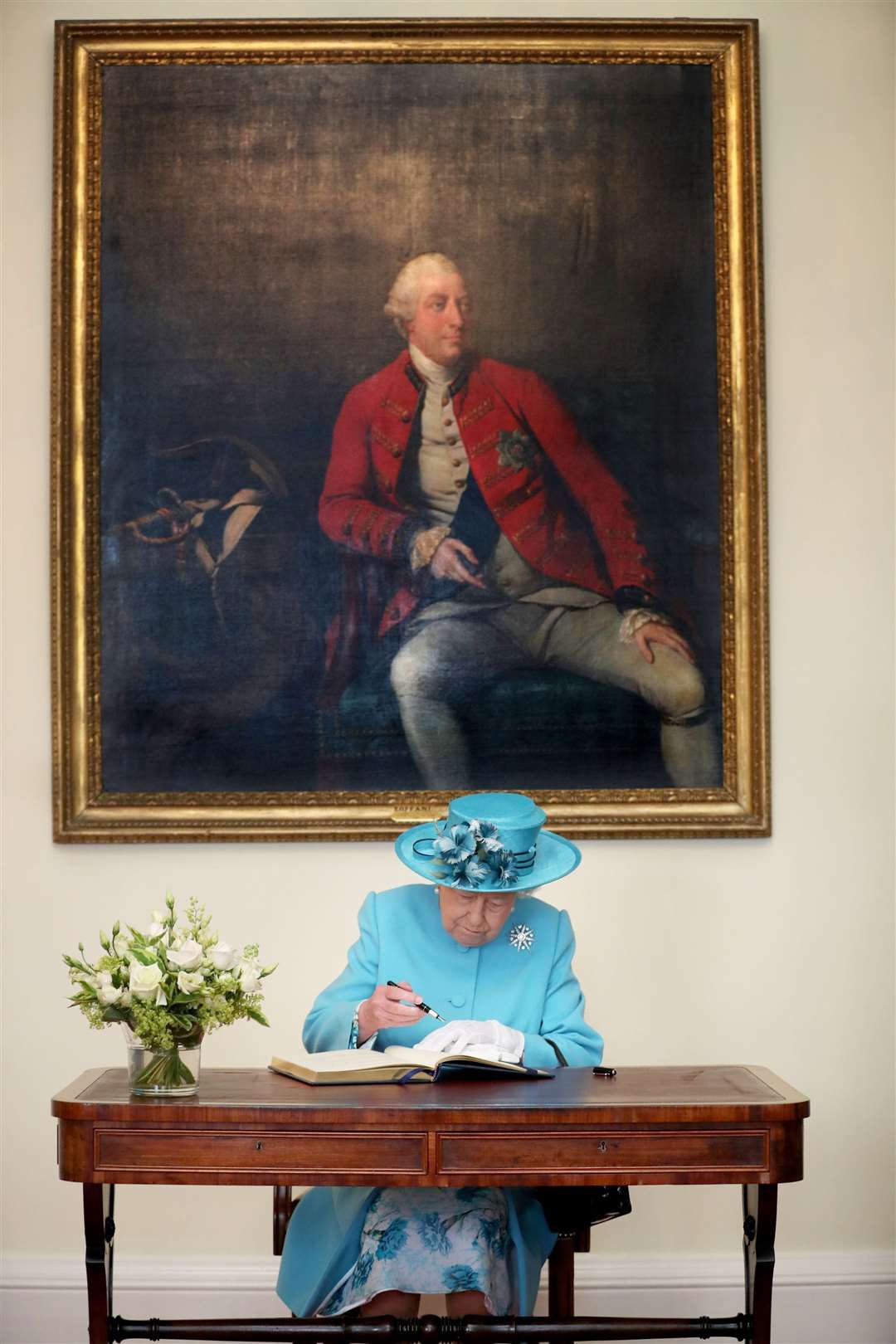 A portrait of King George III (Jane Barlow/PA)