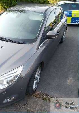 Catapults found in a car seized in the Tunbridge Wells area