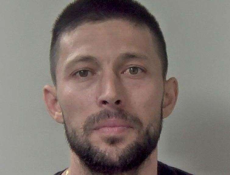 Alexksander Caushi was jailed for tending to the plants at the unit on the Park Farm Industrial Estate in Folkestone. Picture: Kent Police
