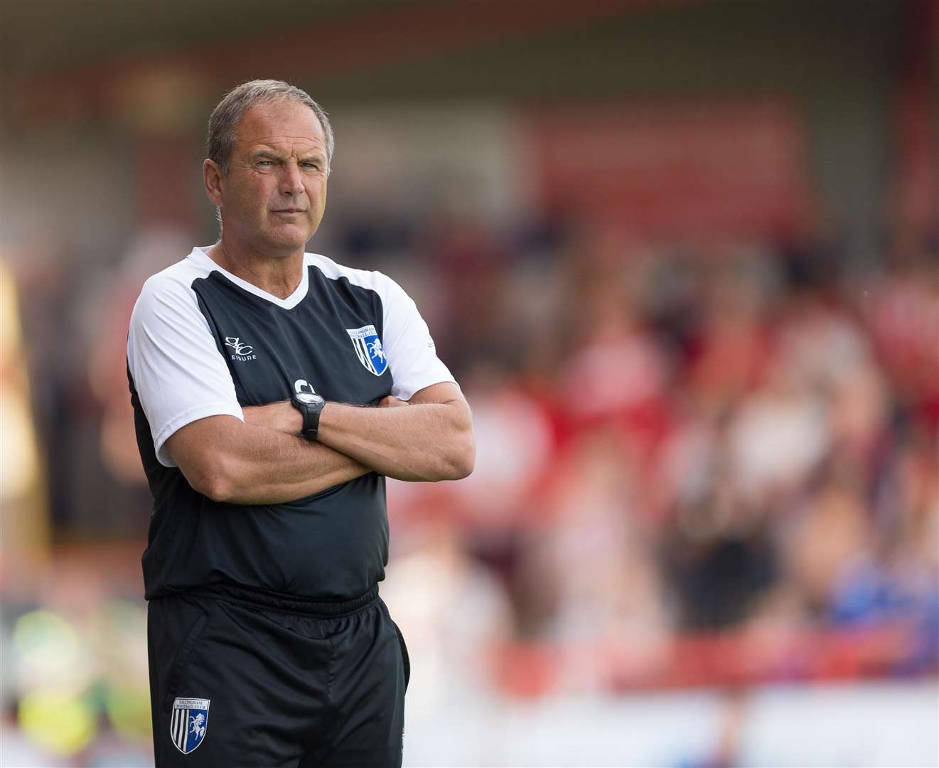 Gillingham boss Steve Lovell is prepared for a change of surface this weekend Picture: Ady Kerry