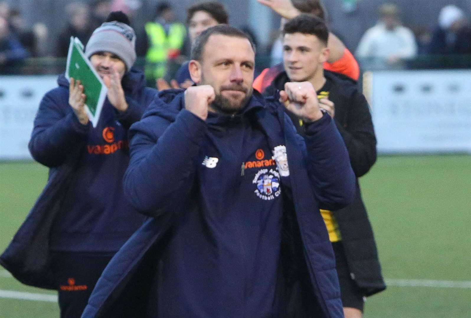 Tonbridge manager Steve McKimm. Picture: Dave Couldridge