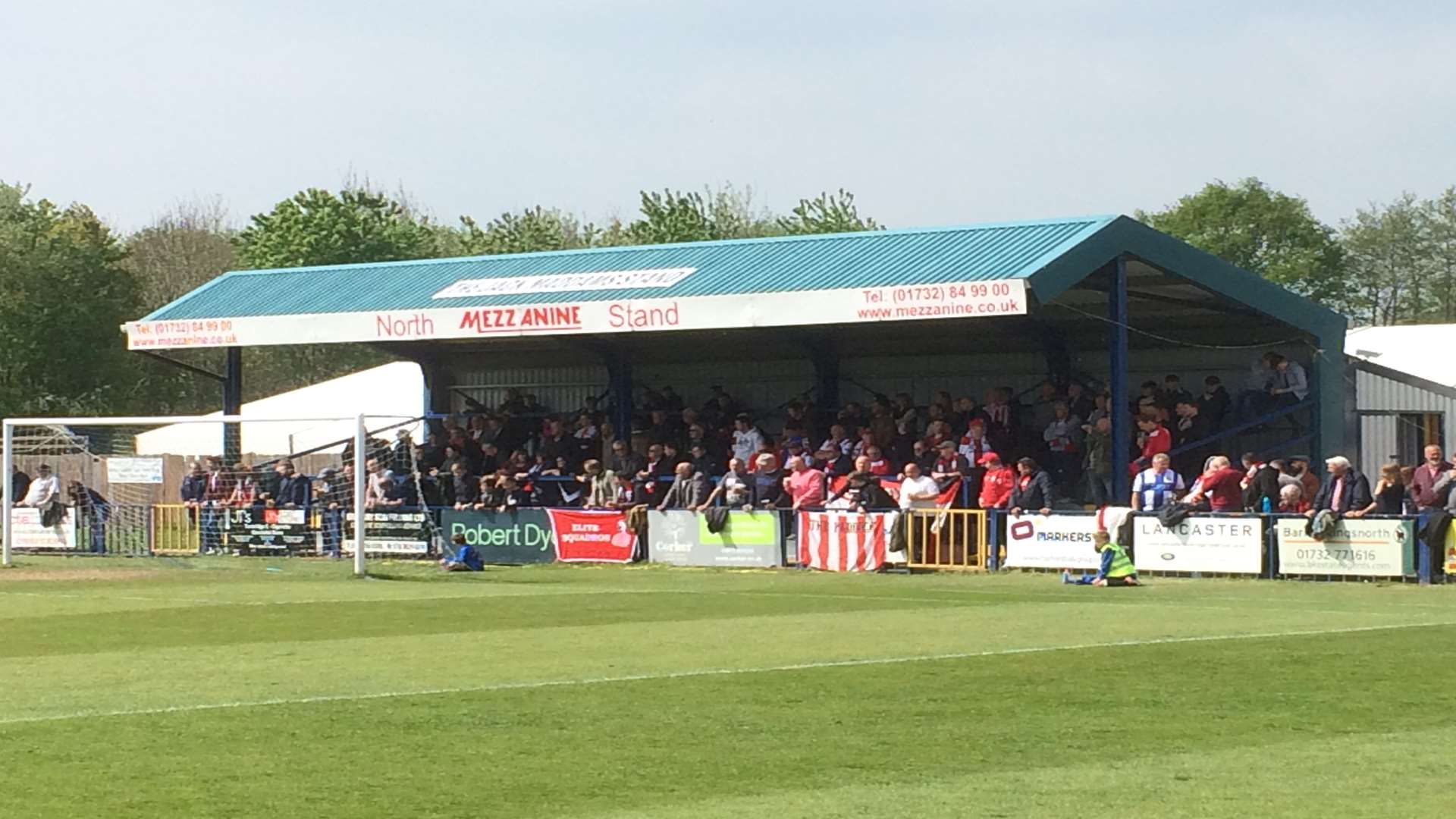 Sheppey were well supported at the Longmead Stadium