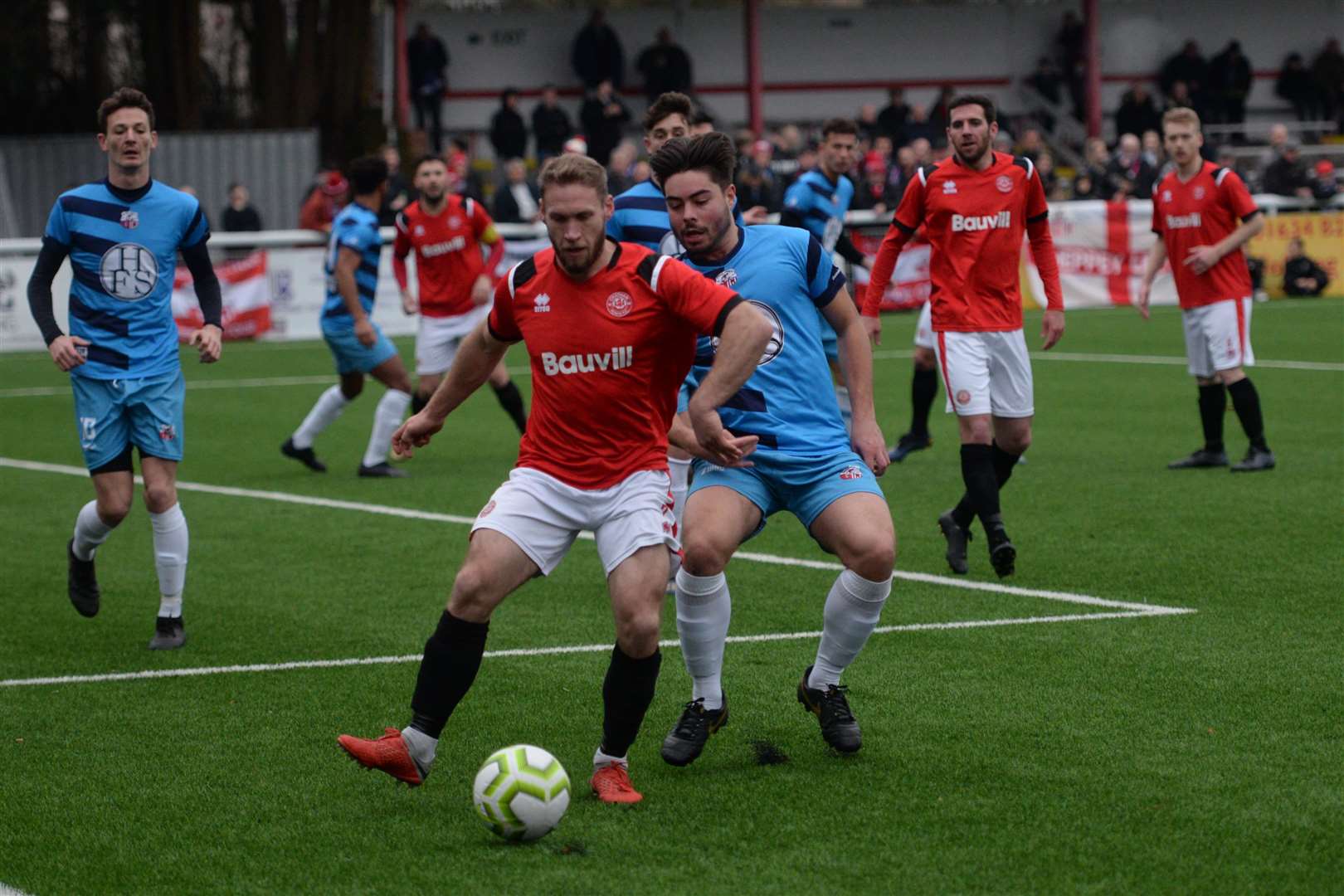 Sheppey United will be playing at Chatham's Bauvill Stadium in a post-lockdown tournament this week Picture: Chris Davey