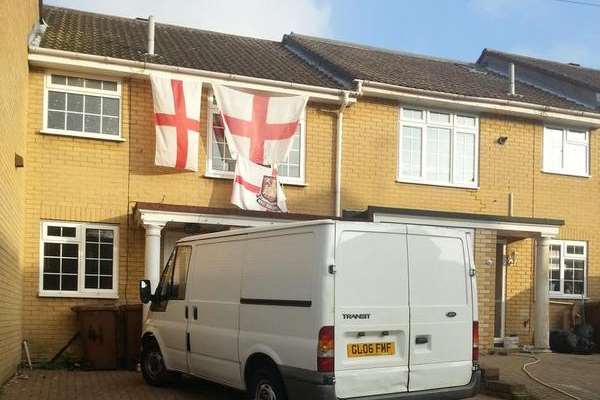 Dan Ware's house and van